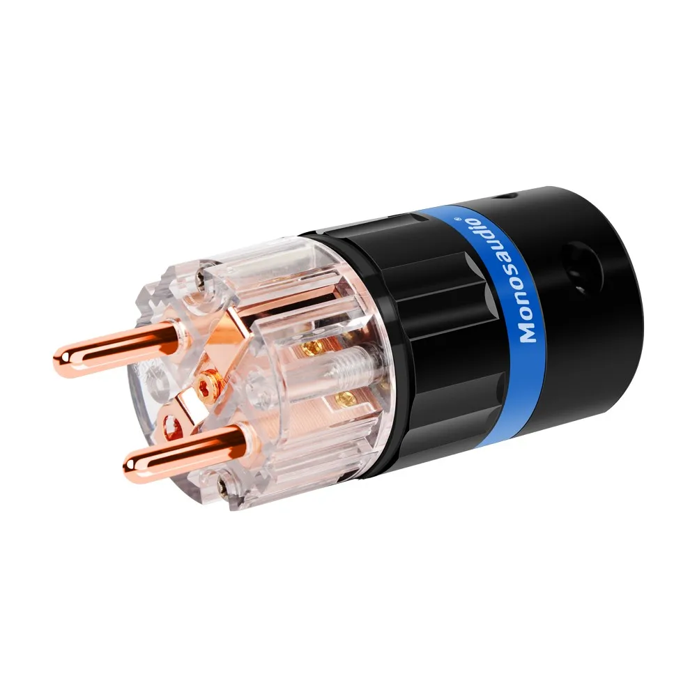 Monosaudio EU  AC  ÷ Schuko HiFi   ̺ Ŀ   ǹ  ε  E104/105 1PC