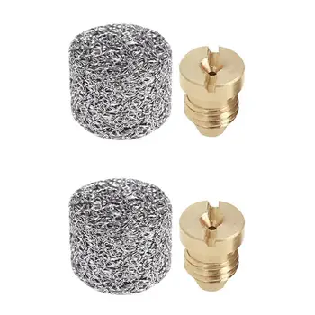 

Stainless Steel Foam Tablet+Copper Nozzle for Pressure Snow Foam Pot Lance Gun New Upgrade More Uniform Hole Durable