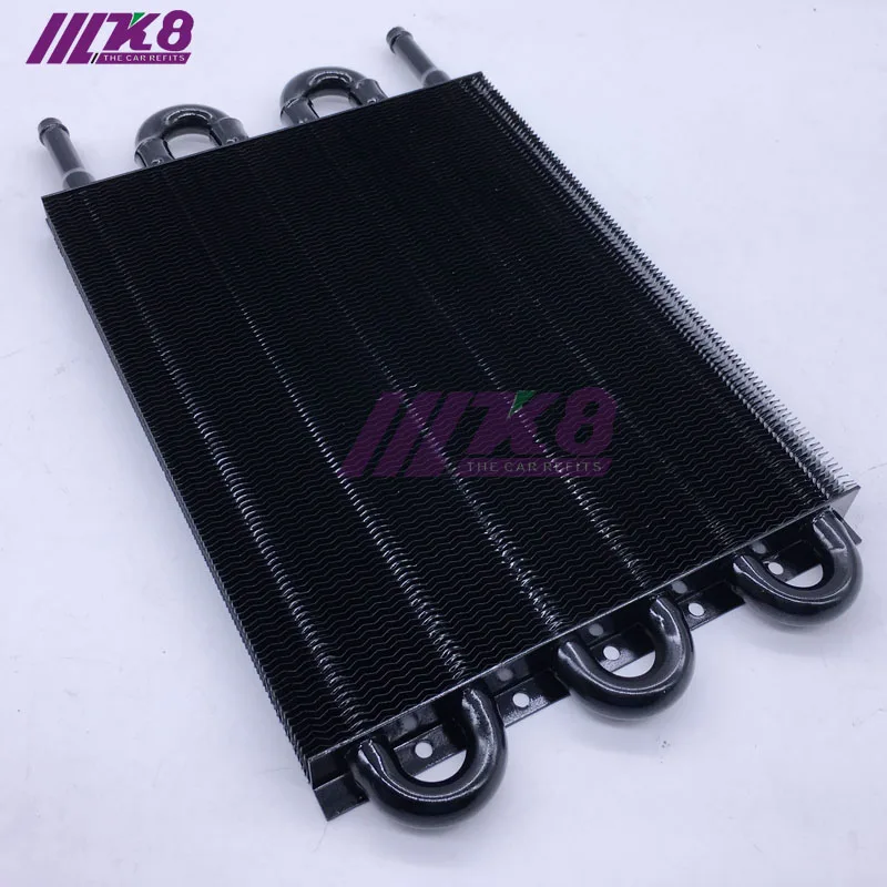 Универсальный алюминиевый масляный радиатор коробки передач с дистанционным
