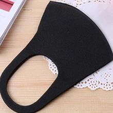 Мода Пылезащитная маска для рта дышащая губка унисекс губка эластичная Ушная петля Новинка 95AB