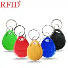 ID 125 кГц EM4100 TK4100 только для чтения брелок RFID EM жетон тег контроля доступа карты тег аксессуары много цветов выбрать 100 шт