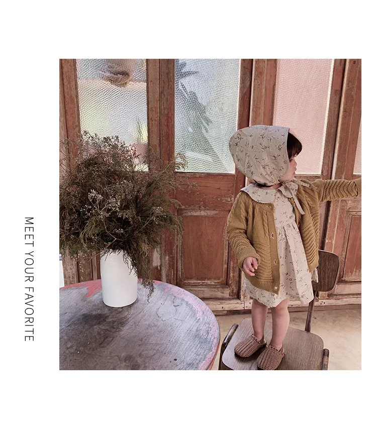 Детский свитер коллекция года, новая детская одежда пальто для девочек однотонный милый Детский кардиган, весенне-Осенняя мода для девочек и мальчиков