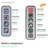 OGAMACRIUS 2 In1Massage Pillow Heat Shiatsu Device Electric Cervical Healthy Body Relaxation Massage For Back Neck Massager