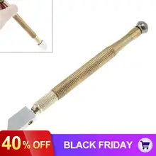 Многофункциональный Профессиональный инструмент для резки стекла металлический Алмазный роликовый карандаш для подачи масла карбидный наконечник инструмент для резки стекла