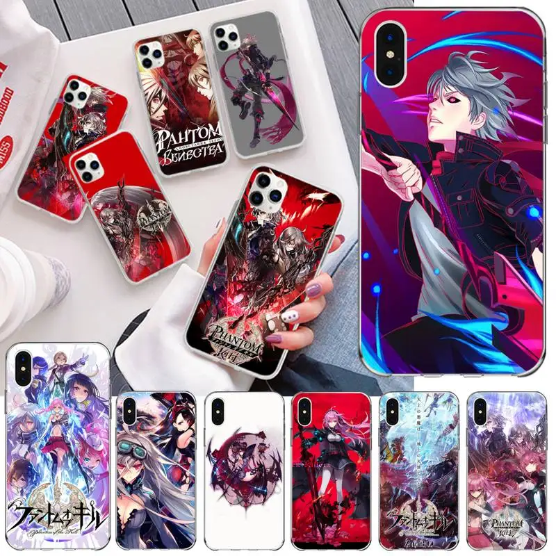 YJZFDYRM Горячие игры Phantom of the Kill Bling милый чехол для телефона iPhone 11 pro XS MAX 8 7 6 6S Plus X 5S SE
