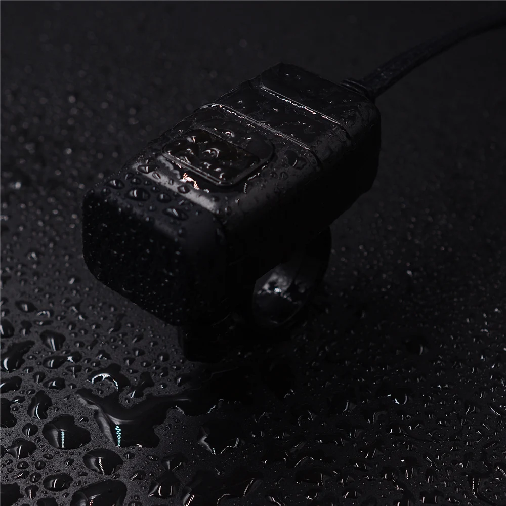 Зарядное устройство USB на руль мотоцикла быстросменный источник питания с двумя
