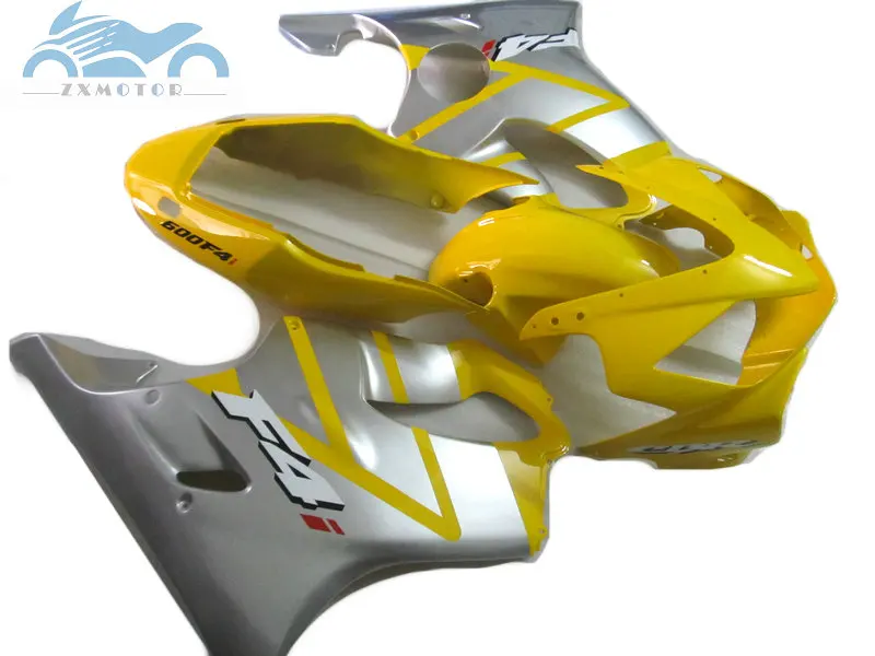 High grade OEM fairing kit fit for Honda CBR 600 F4i 2001 2002 2003 year cbr600f4i 01 02 03 ABS kits yellow silver LD03 | Автомобили и