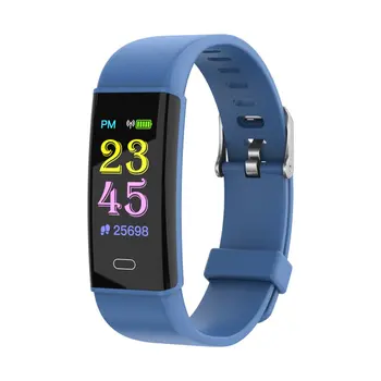 

Q02 Fashion Smart Bracelet Watch Outdoor Waterproof TPU Sports Bracelet Blood Heart Rate Monitoring