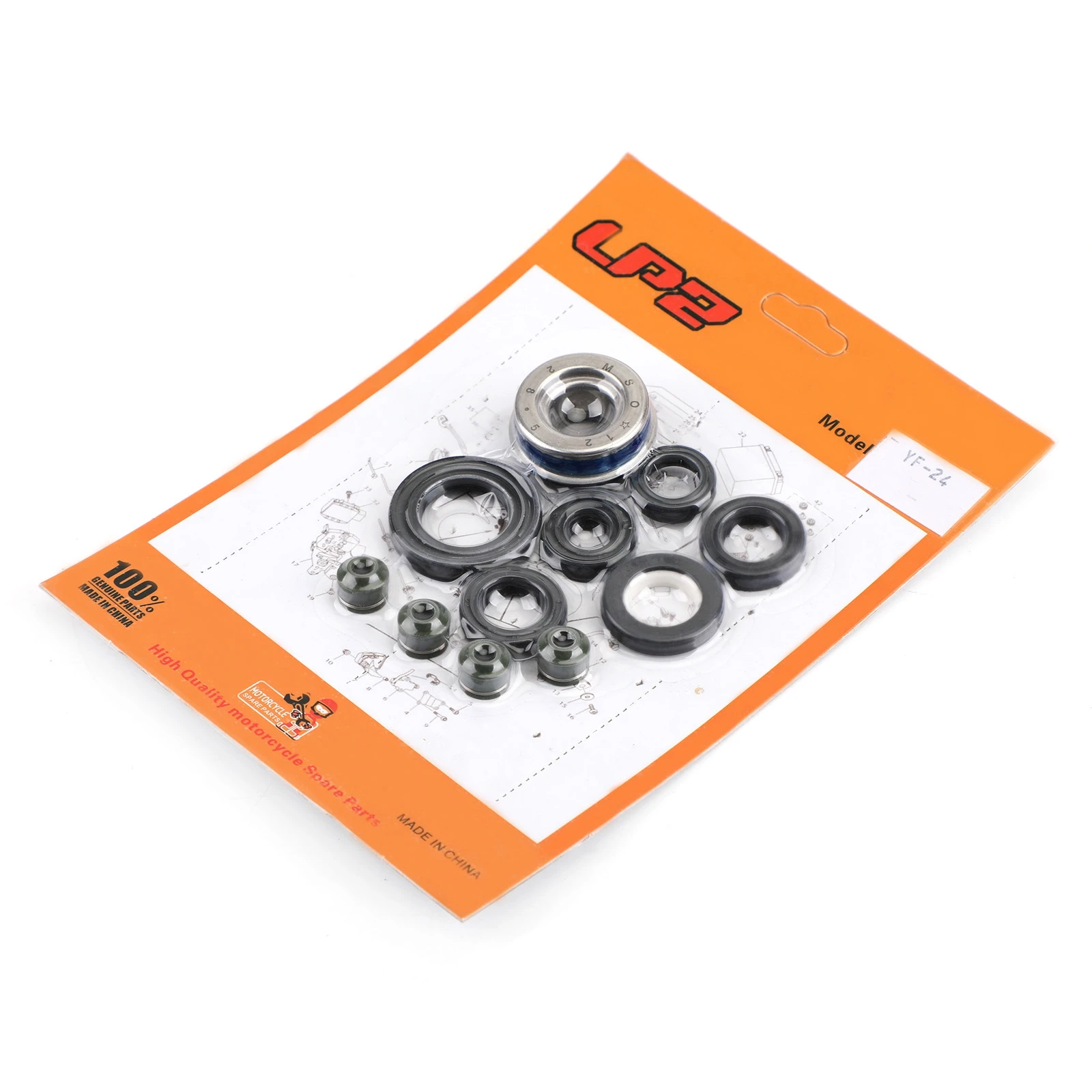 Artudatech Engine Oil Seal Kit Set 11pcs Seals for Honda XL125V XLV125 XL 125 XLV 125 Varadero VT125C VT 125C Shadow