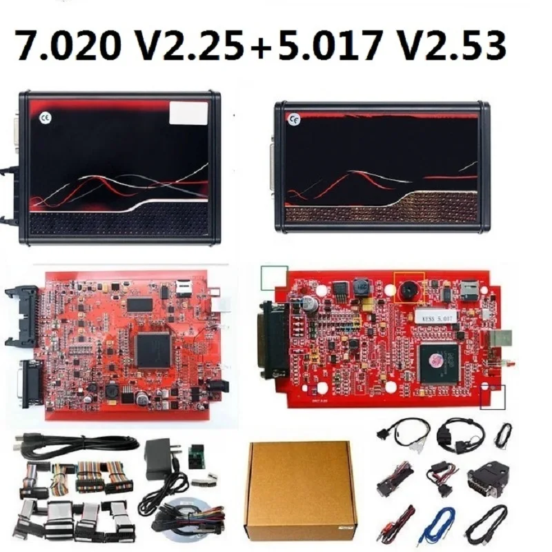 Светодиодный рамка фонового режима отладки FGTECH V54 OBD2 менеджер Тюнинг Комплект