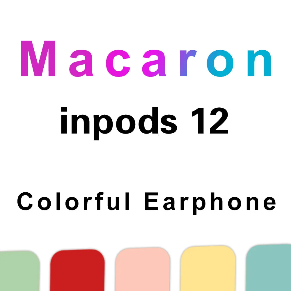 Оригинальные беспроводные наушники I12 TWS Inpods 12 Bluetooth 5 0 басовые стереонаушники