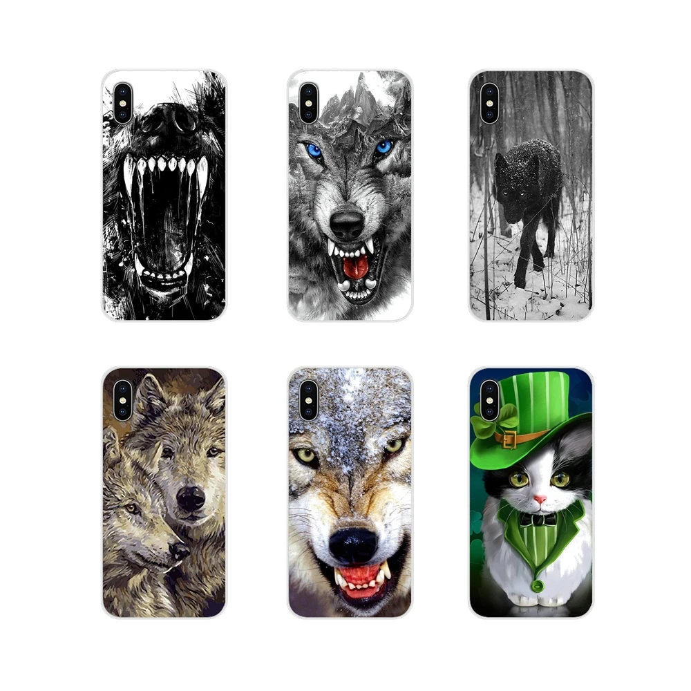 Чехол для телефона HTC One U11 U12 X9 M7 M8 A9 M9 M10 E9 Plus Desire 630 530 626 628 816 820 830 Cat Wolf Animal аксессуары