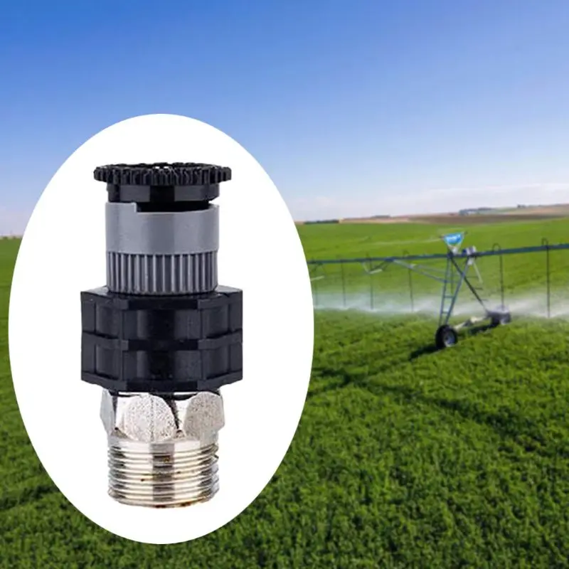 

0-360 Degree Water Irrigation Sprinkler Head Adjustable Garden Atomizing Nozzle