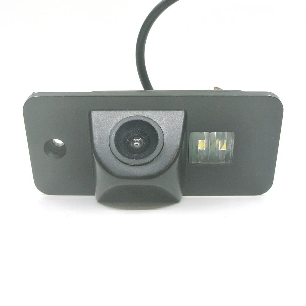 

ANSHILONG Car Rear View License Plate Light Backup Camera for Audi A6 A3 Q7 S8 S5 A8L