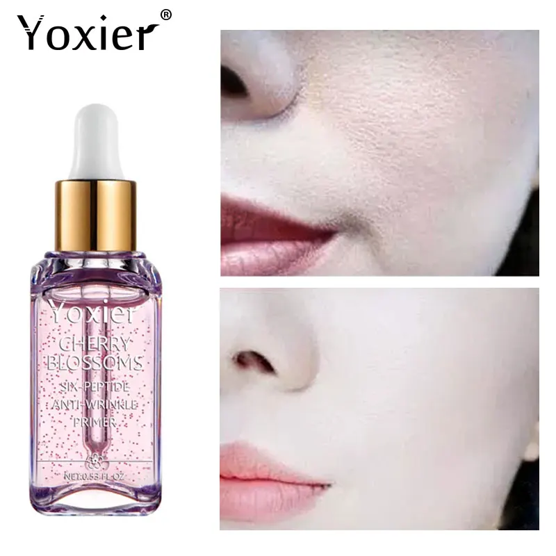 Cherry Blossoms Before Makeup Primer Serum Moisturizing Locking Water Obedience Nourishes Hyaluronic Acid Skin Care 15ml | Красота и