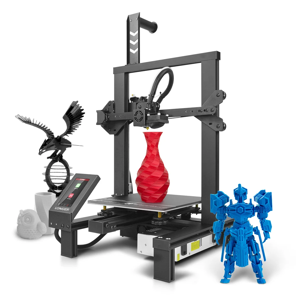 

Smart Professional FDM 3D Printer With More Accurate Drives Upgraded Motherboard High Precision Nozzle Open Source Ultra Quite