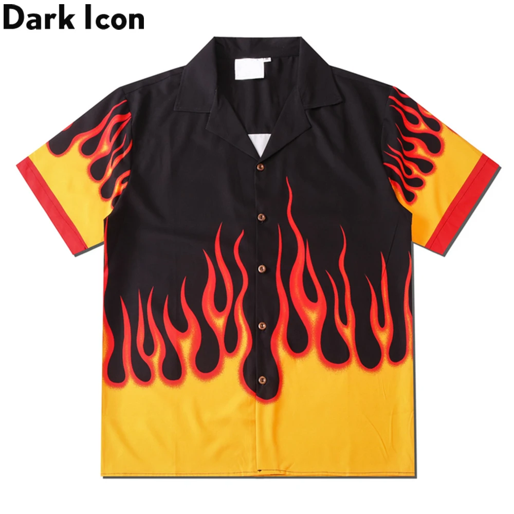 Dark Icon Flame Shirt 1