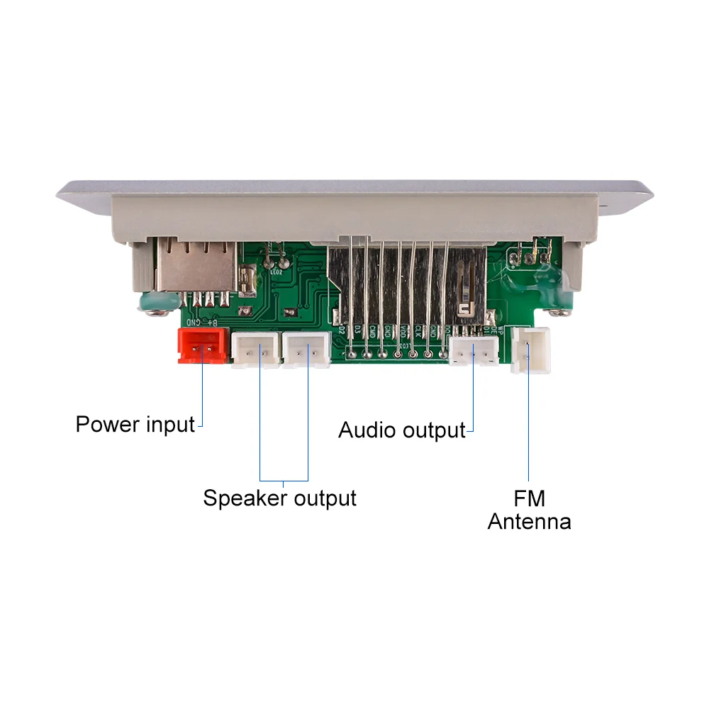 AIYIMA 5 в Bluetooth MP3 декодер усилитель мощности 2X3W стерео музыкальный mp3 плеер AUX FM USB TF SD