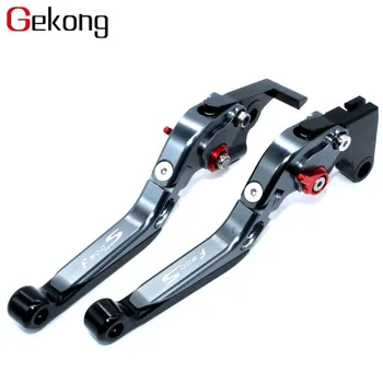 

Fit For BMW F800S F800 S 2006-2014 Motorcycle Accessories Folding Extendable Brake Clutch Levers with LOGO F800S