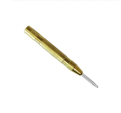 5 Inch Automatic Center Pin Punch Spring Loaded Marking Starting Holes Tool High Speed Steel Punch Dot Punch
