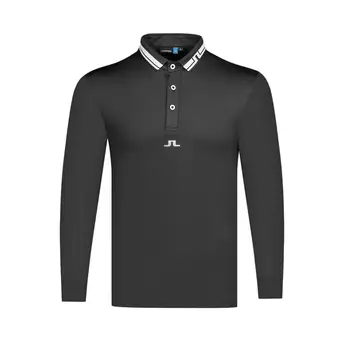

Autumn 2020 new men's Golf long sleeve polo-shirt golf sports clothes