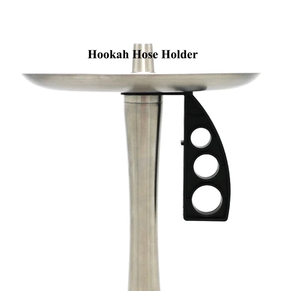 3 Sizes Sail Boat Style Plastic Hookah Hose Holder Black Shisha Mouthpiece Holder Chicha Sheesha Narguile Accessories HZ001