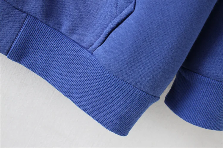 Blvyisla 4XL утолщенный свитшот на молнии с капюшоном плюс размер женские зимние теплые толстовки вышивка цветок шикарное пальто Топ