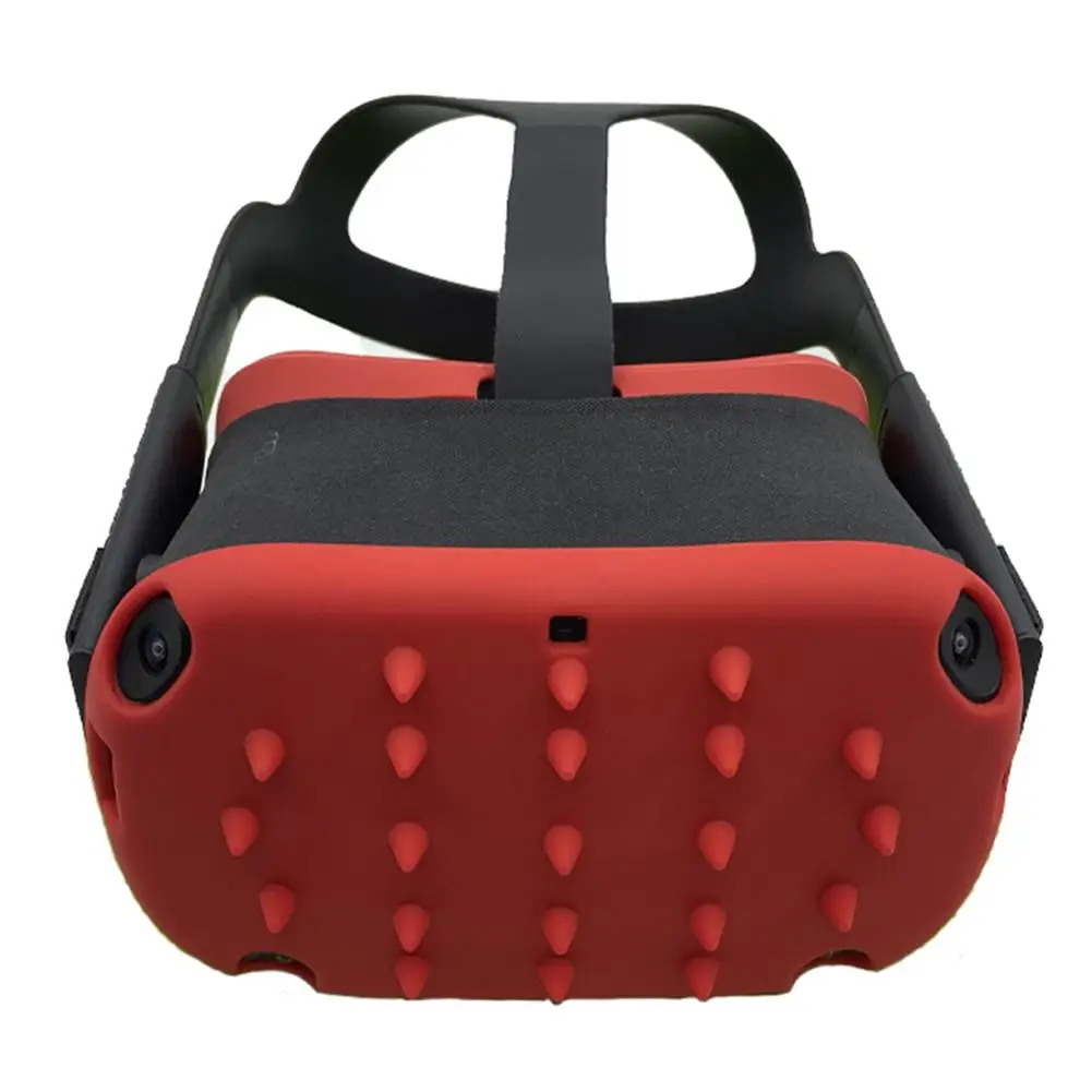 Силиконовый контроллер маски для лица защитный набор кожи для Oculus Quest все-в-одном VR игровая гарнитура Защита объектива от повреждений