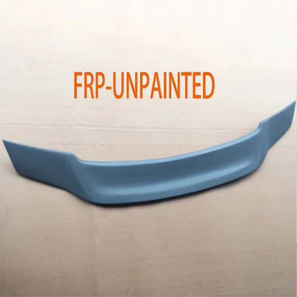 FRP Unpainted Для Защитные чехлы для сидений, сшитые специально для Toyota Corolla- углеродное волокно в виде буквы «R» стиль спойлер заднего крыла спортивный багажник спойлер Corolla - Цвет: FRP Unpainted