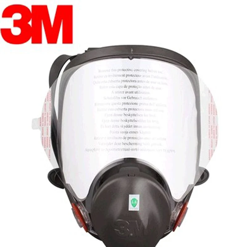 1/5/10 шт 3M 6885 респиратор объектив Защитная пленка для 3M 6800 полный уход за кожей лица пыль газ Респиратор маска для лица - Цвет: 1pc