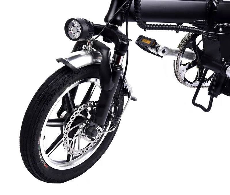 2 Wheeled Electric Scooter 48V 350W Electric Bicycle With Removable Battery Ultralight Adults Electric Scooter Foldable (7)