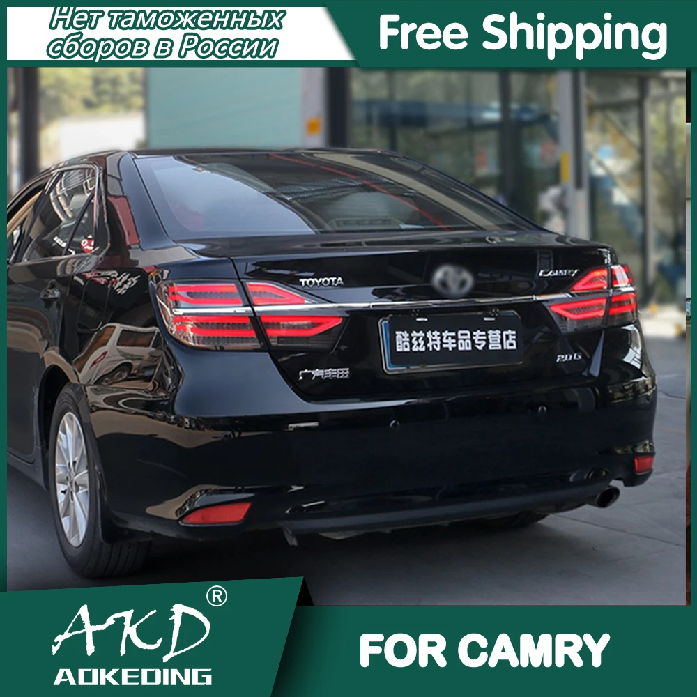 Задний фонарь для автомобиля Toyota Camry 2015-2017 новый V55 светодиодный противотуманный