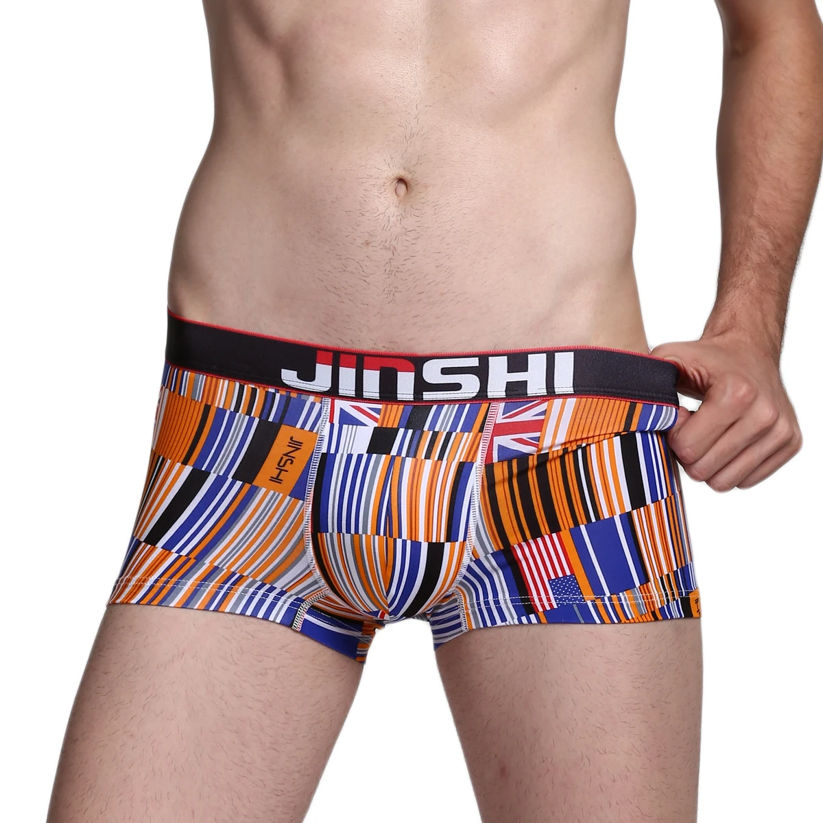 Men's Panties Boxer-Shorts U-Convex-Pouch Mens Underwear Bamboo Breathable Comfortable Male Trunk High Quality