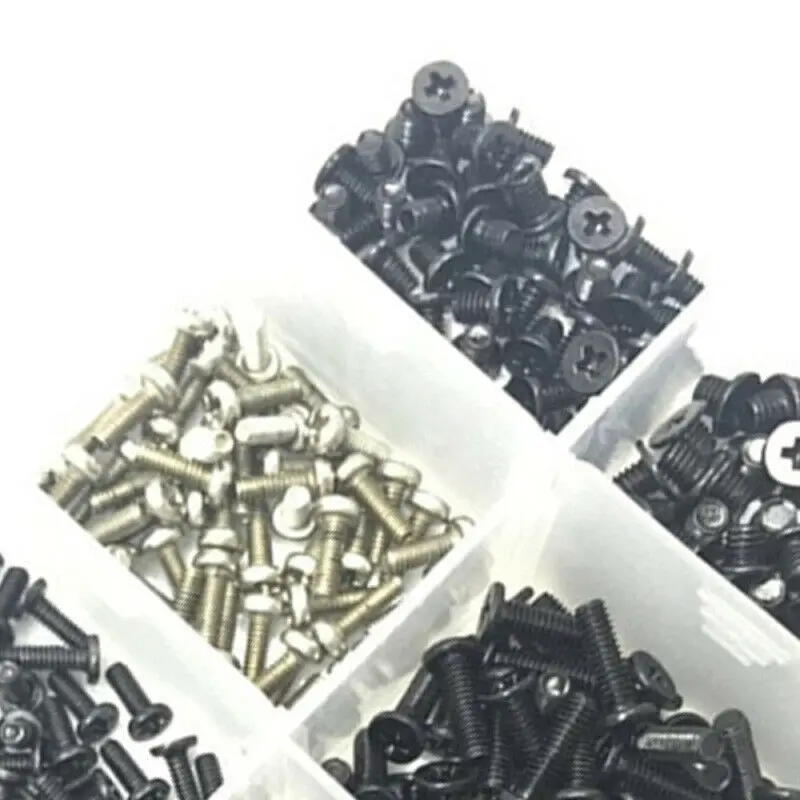 

500pcs M2/M2.5/M3 Screw Tool Assortment Set Kit For Laptop PC Machine DIY QBS
