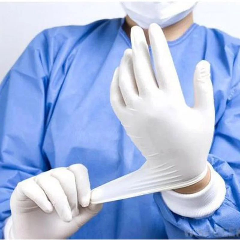 

100/20pcs/lot Disposable Latex Nitrile Gloves Universal Cleaning Work Finger Gloves Protective Food Cosmetic for Safety RJST001