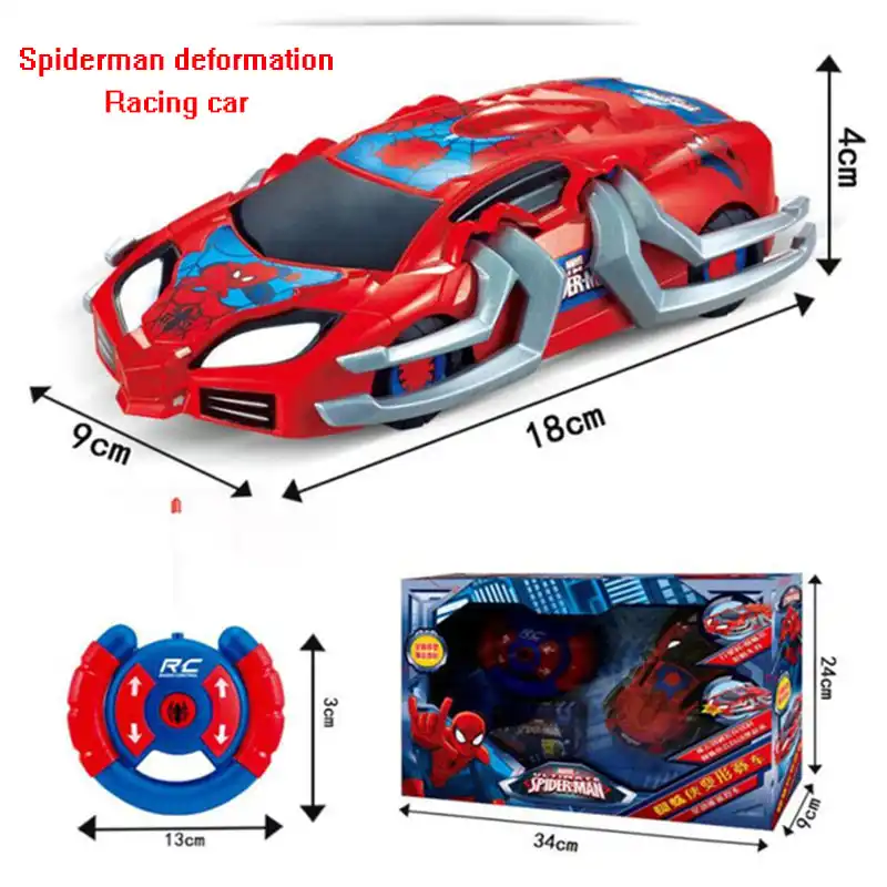 spider man transforming car