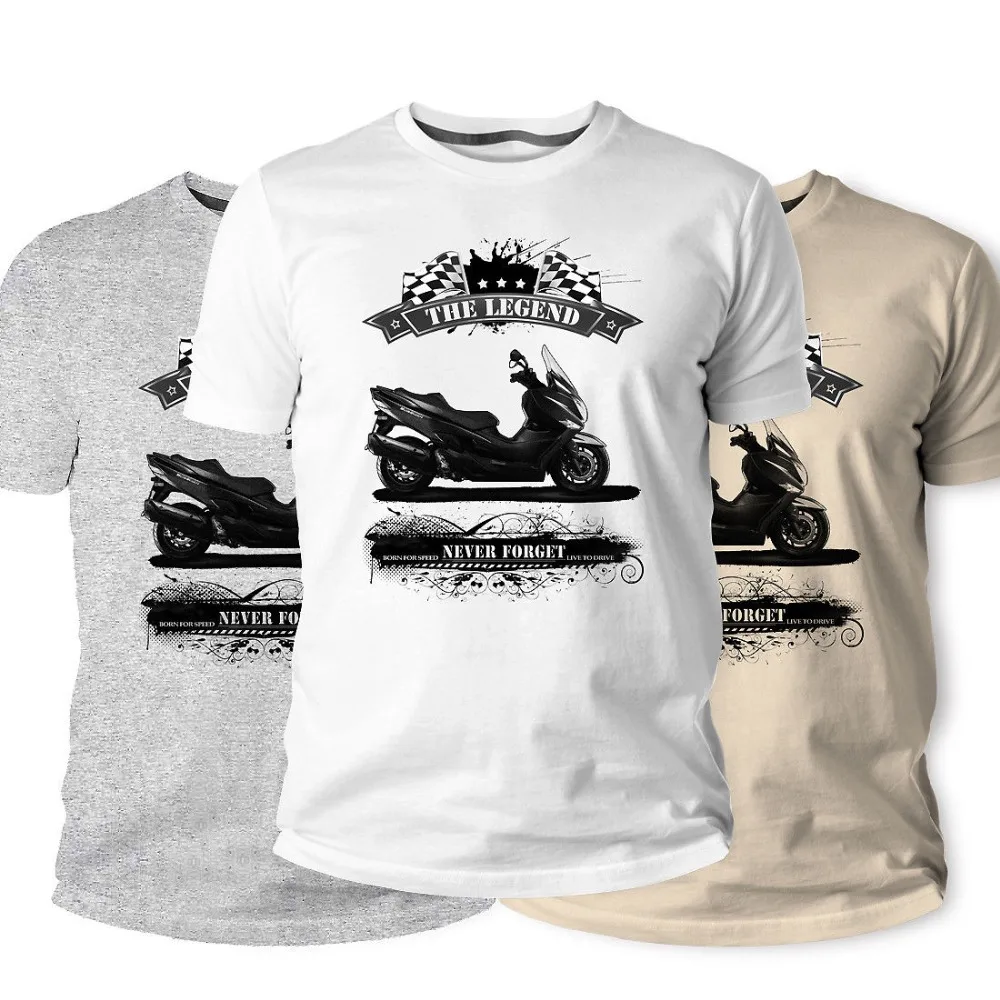 

T-Shirt,Classic Japanese Motorcycle Fans Bikes Burgman 650 An 650 Burgman 200 Burgman 400Abs New 2019 Cotton Short-Sleeve