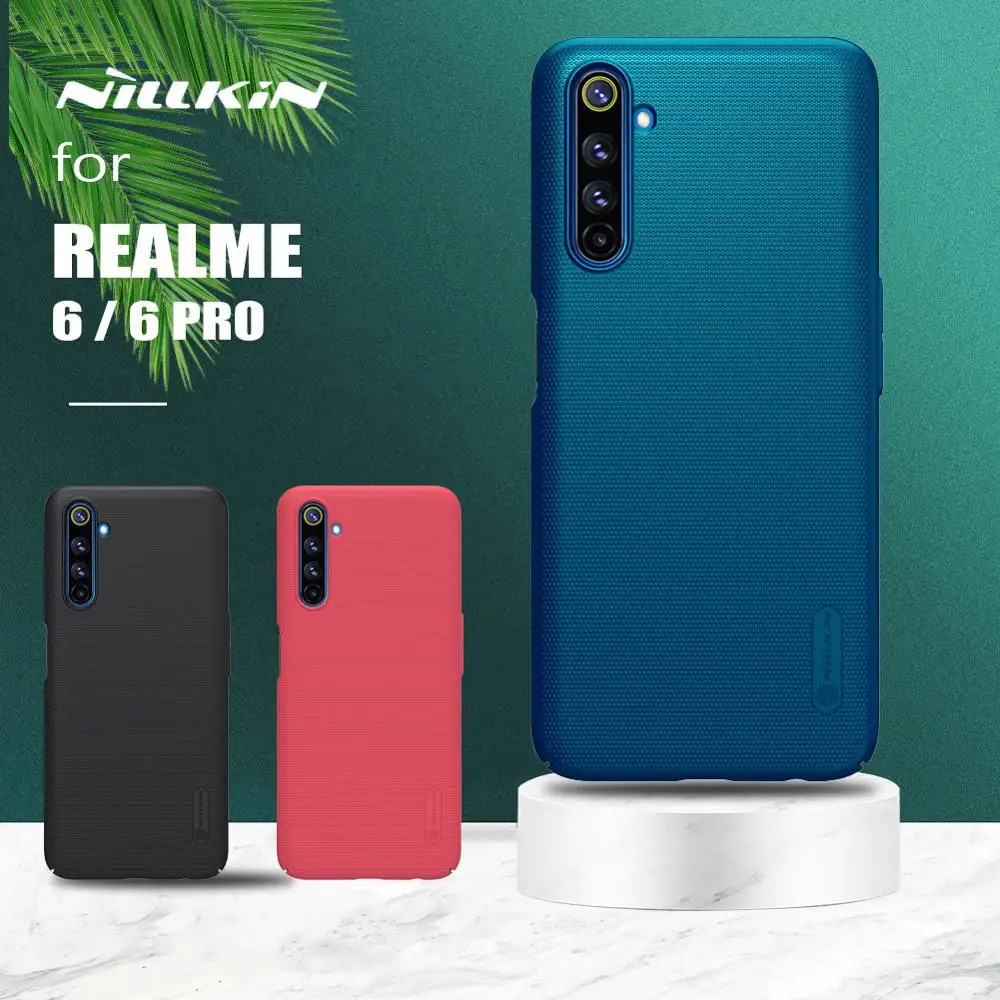 Чехол Nillkin для OPPO Realme 6 Pro суперматовый чехол Ультратонкий матовый жесткий из