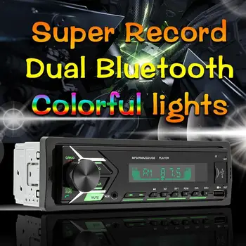 

Car Radio Stereo Player Bluetooth Phone AUX-IN MP3 LCD_VA 4.0 Sale Version Auto 12V Control New Dropship Audio FM/USB//Remo R4Y8