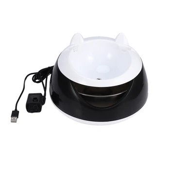

Automatic Cats Fountain Luminous Pets Dogs USB Electric Water Fountain Water Dispenser Drinking Bowls for Pet