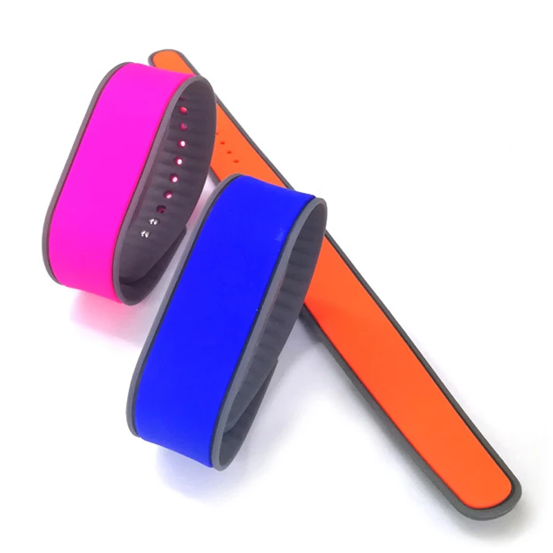 Waterproof Wristband 13.56MHZ RFID ISO14443A F08 Wristband MF Classic 1K S50 Silicone Bracelet New Design 3