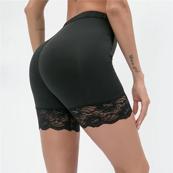 

2020 Spring-Summer Height Waist Lace Panel Carry Buttock Sports Leggings Women