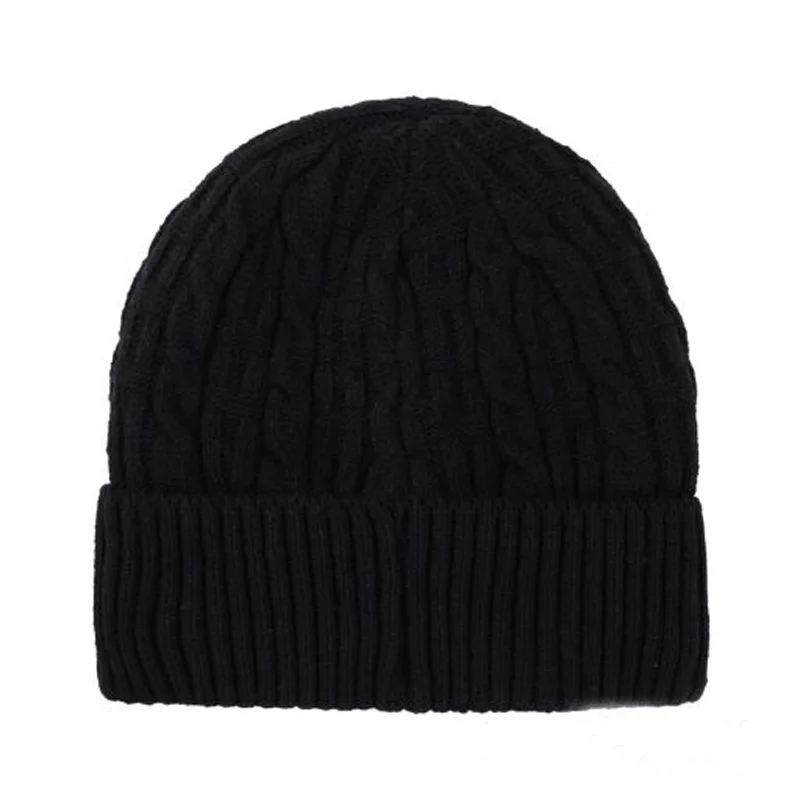 XEONGKVI корейский твист Стрик фланец вязаная теплая зимняя шапка бренд Skullies Beanies добавить плюшевые шерстяные шапки для мужчин помпон