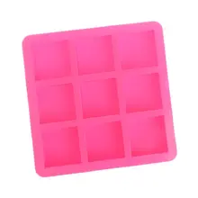 9 сетки силиконовый кубик льда квадратный поднос плесень вырезка производитель мыла ручной работы для вечерние напитки