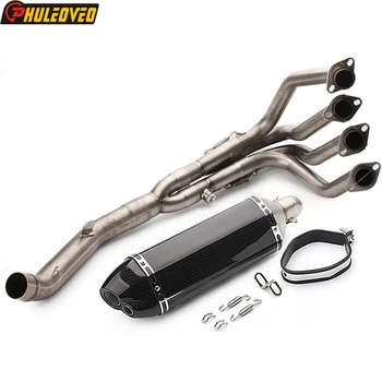 For Kawasaki Z800 2013-2016 (not Z800E) Motorcycle Exhaust System Manifold Header Front Pipe Exhaust Escape Moto Muffler