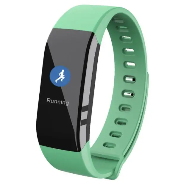 Зеленый E28 Водонепроницаемый Bluetooth умный Браслет для плавания фитнес-браслет кровяное давление монитор сердечного ритма Smartband BT браслет - Цвет: Зеленый