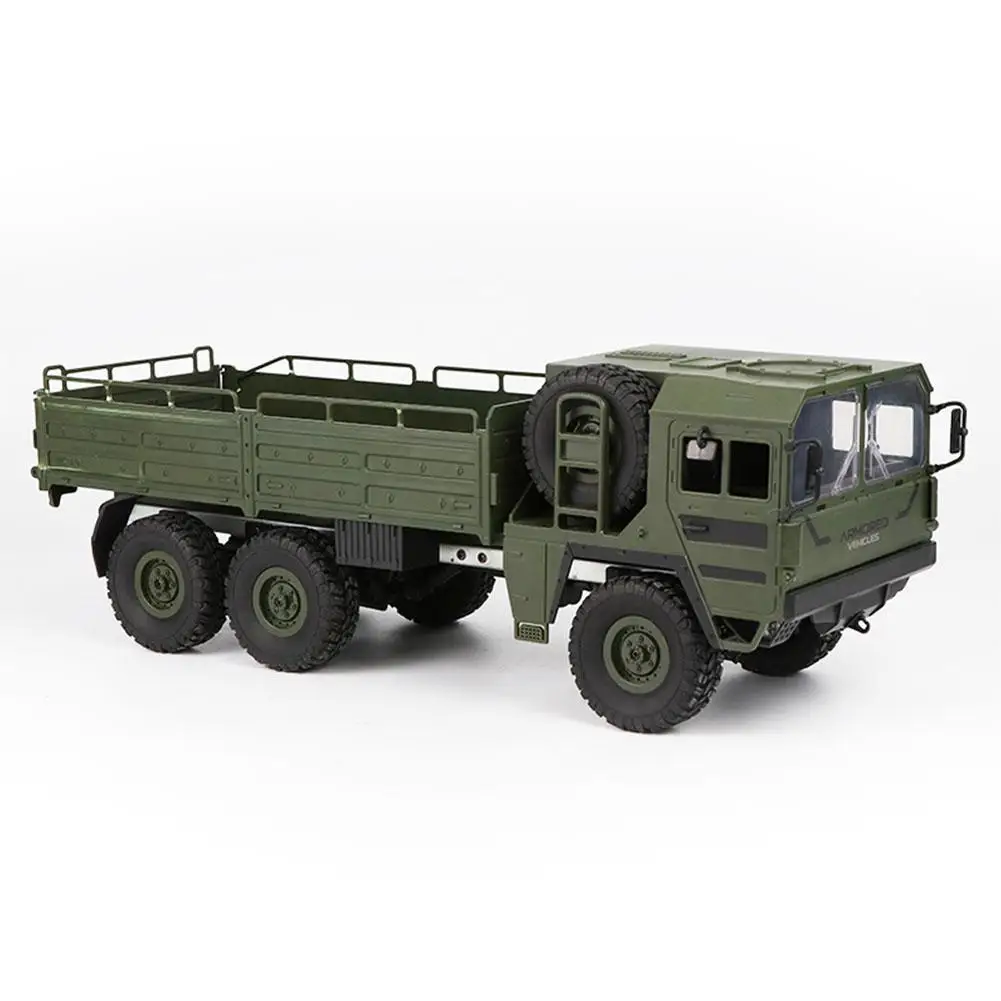 JJRC Q64 1/16 2.4G 6WD Rc Car Military Truck Off-road Rock Crawler RTR Toy Remote Control Model Off-Road Vehicle Toys For Kid JJRC Q64 1/16 2.4G 6WD Rc Car Military Truck Off-road Rock Crawler RTR Toy Remote Control Model Off-Road Vehicle Toys For Kid