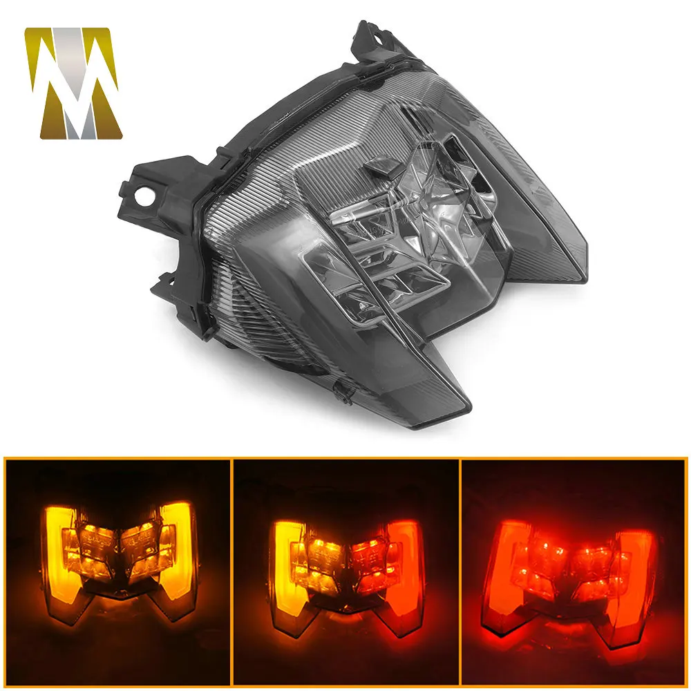 

Задний фонарь для Yamaha MT09 2017 2018 2019 2020 стоп-сигнал MT 09 MT-09 мотоцикл светодиодный задний сигнал поворота FZ09 FZ-09 Moto