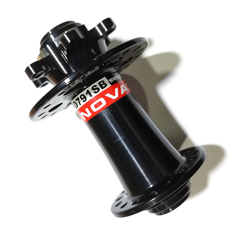 Novatec D791SB MTB J-гнутый диск 6 болтов Передняя втулка 155g 24h 28h 32h QR M9 9x100 мм сквозная ось M15