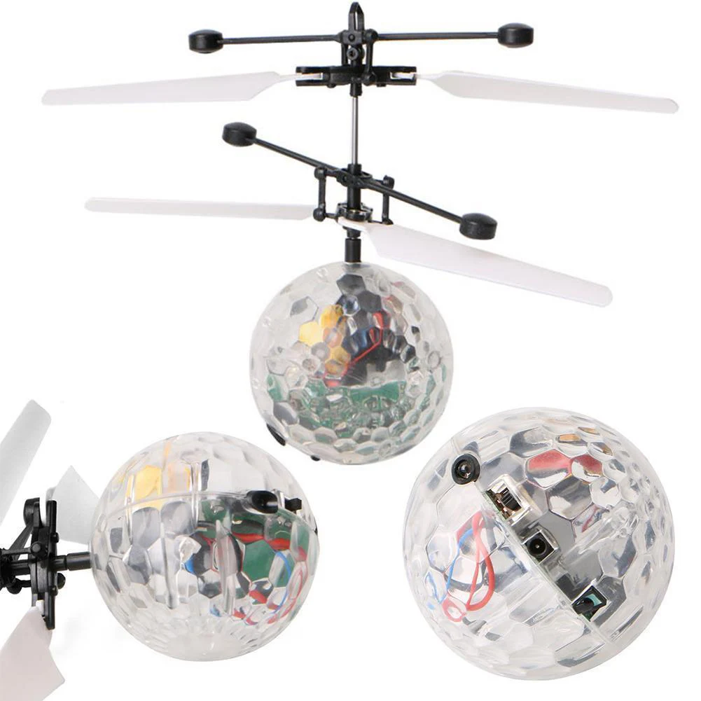 Электрический радиоуправляемый летающий шар, светящийся детский F светильник, шары, инфракрасный индукционный самолет, игрушки на пульте дистанционного управления, светодиодный светильник, игрушки на самолете